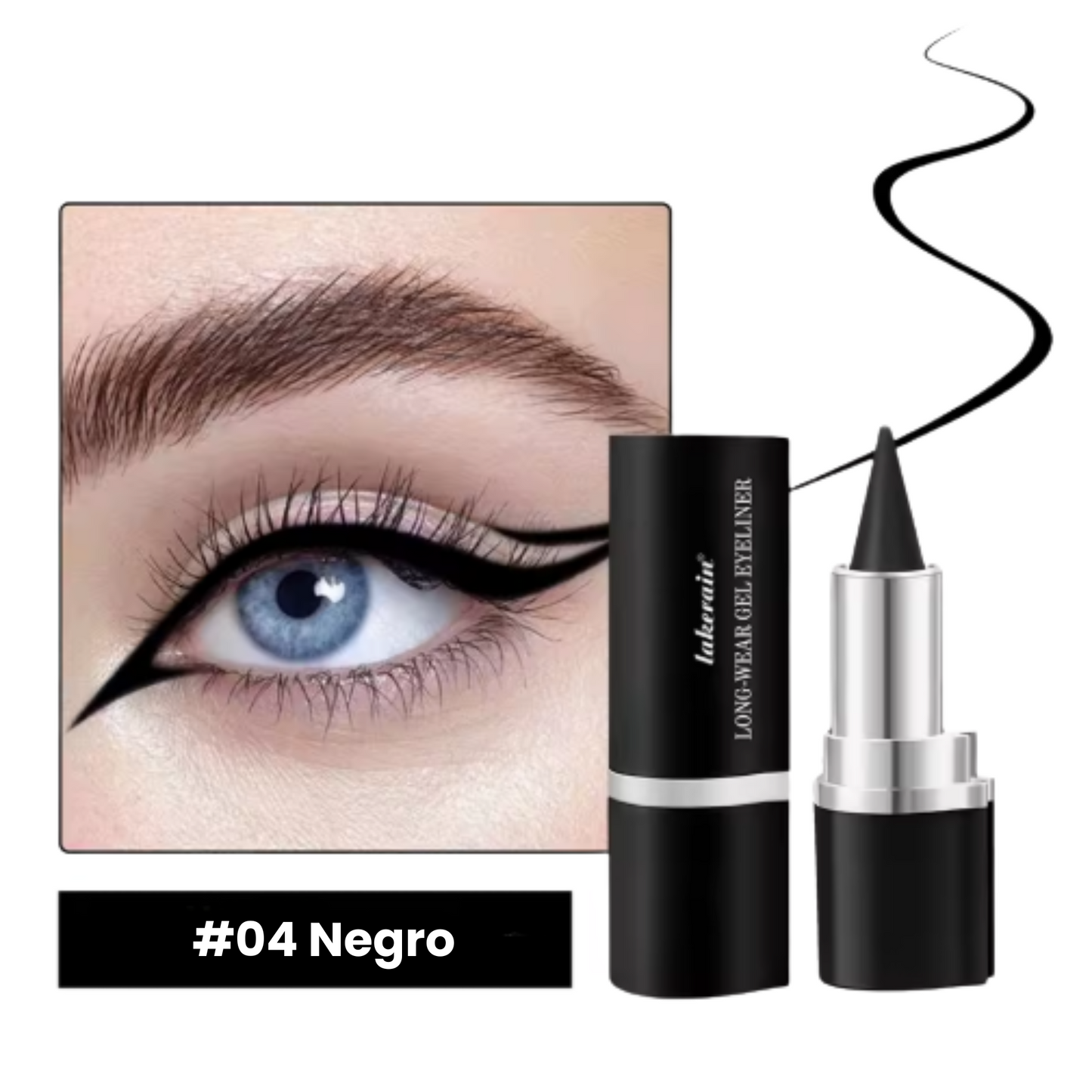 Delineador en Gel 2x1 - Para un Delineado Perfecto