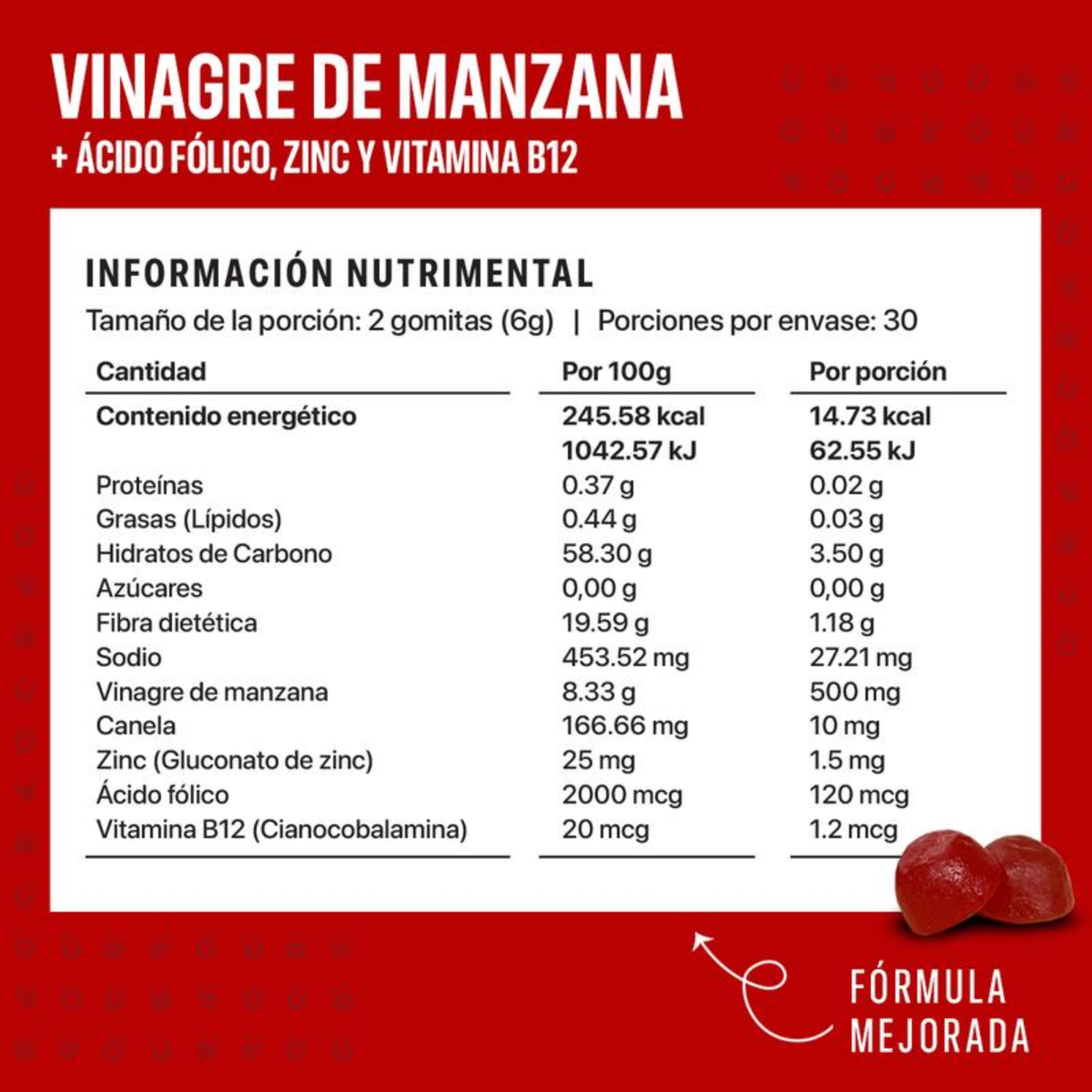 Elúviya® - Vinagre de Manzana en Gomitas | Digestión, Energía y Bienestar Diario