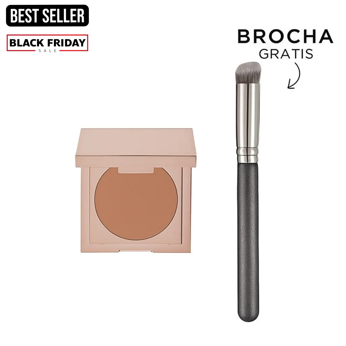 Elúviya® - Maquillaje Corrector - Ideal para Ojeras y Manchas, Sin Efecto Pesado