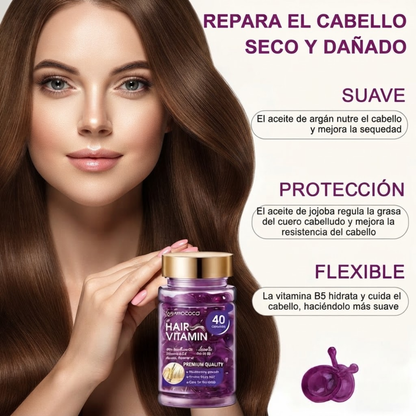 Elúviya® – Hair Vitamin Repair | Menos Quiebre, Más Brillo y Más Confianza
