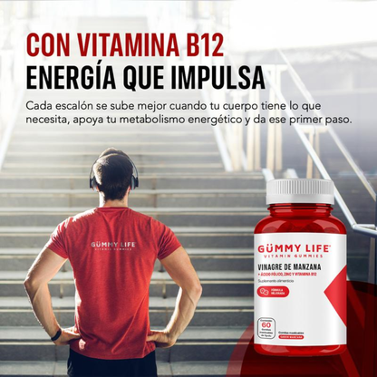 Elúviya® - Vinagre de Manzana en Gomitas | Digestión, Energía y Bienestar Diario