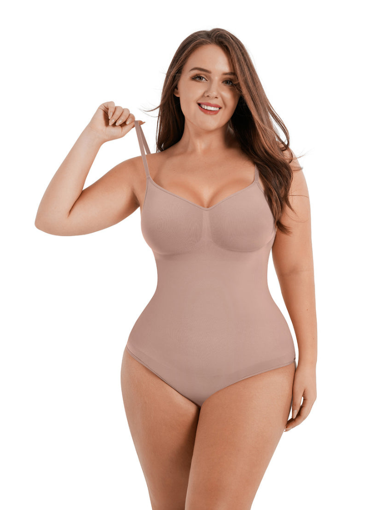 Body moldeador con escote en V