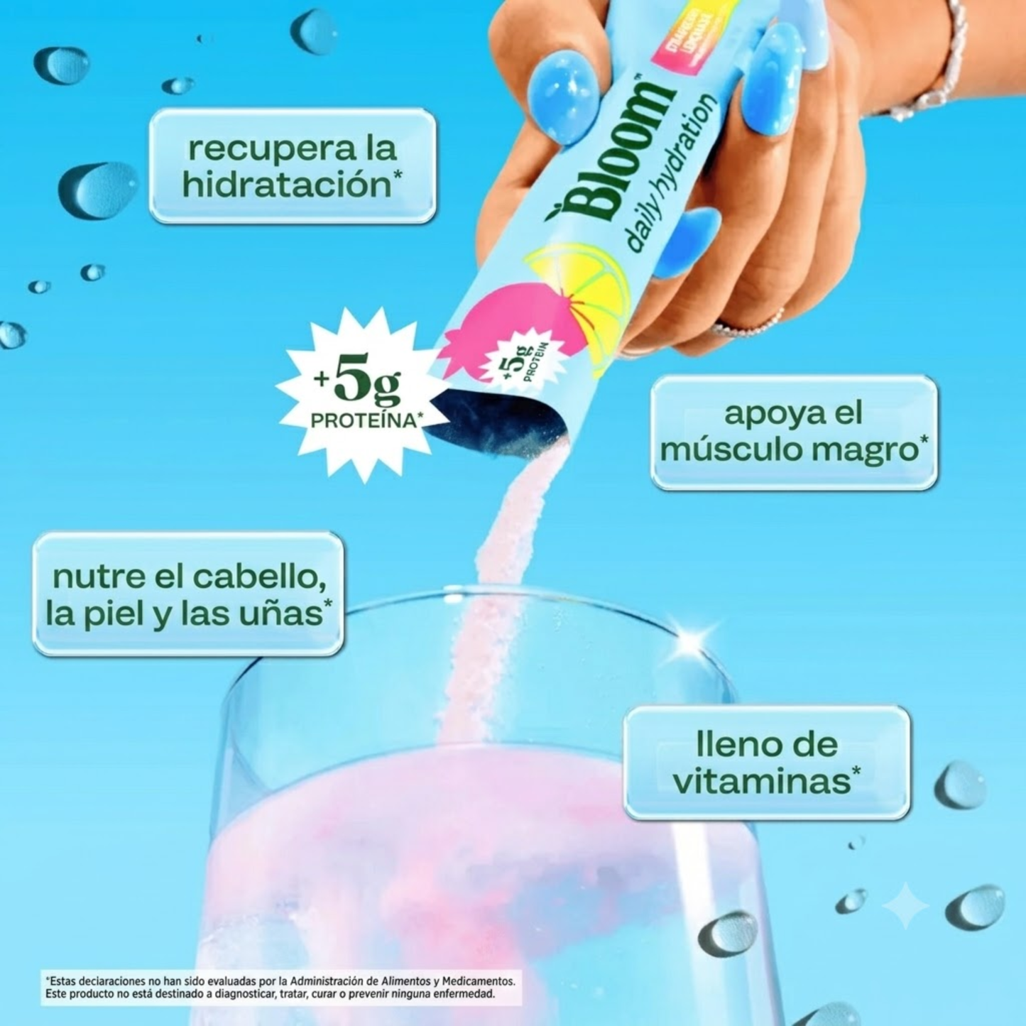 Elúviya® – Hydration Sticks Fresa-Limón | Más Hidratación, Energía y Recuperación