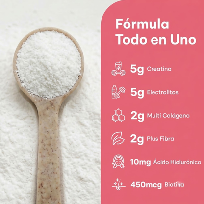 Elúviya® – Creatine Hydration | Más Fuerza, Hidratación y Rendimiento para Mujeres