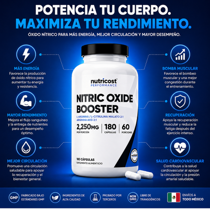 Elúviya® – Nitric Oxide Booster | Más Pump, Más Aguante, Más Potencia