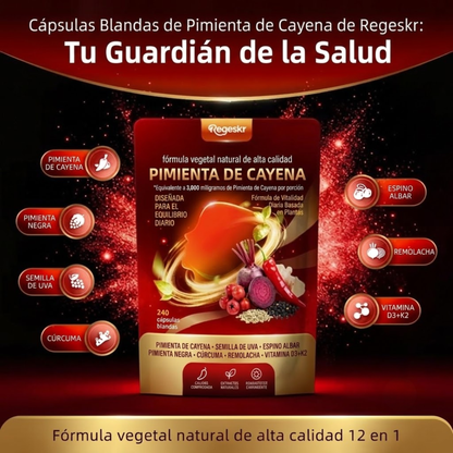 Elúviya® – Cayenne Pepper | Activa Tu Metabolismo y Deja de Sentirte Pesado