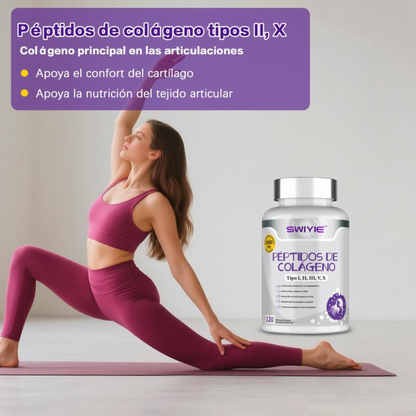 Elúviya® – Colágeno I, II, III, V y X | Más Firmeza, Fuerza y Confianza