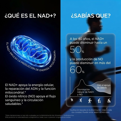Elúviya® – NAD+ Men’s Complex | Reactiva Tu Energía y Rendimiento Masculino