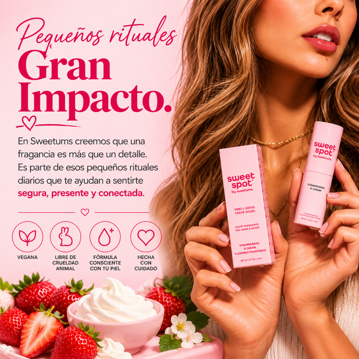 Sweet Spot Fragancia Sólida | Dulce, Coqueta e Inolvidable