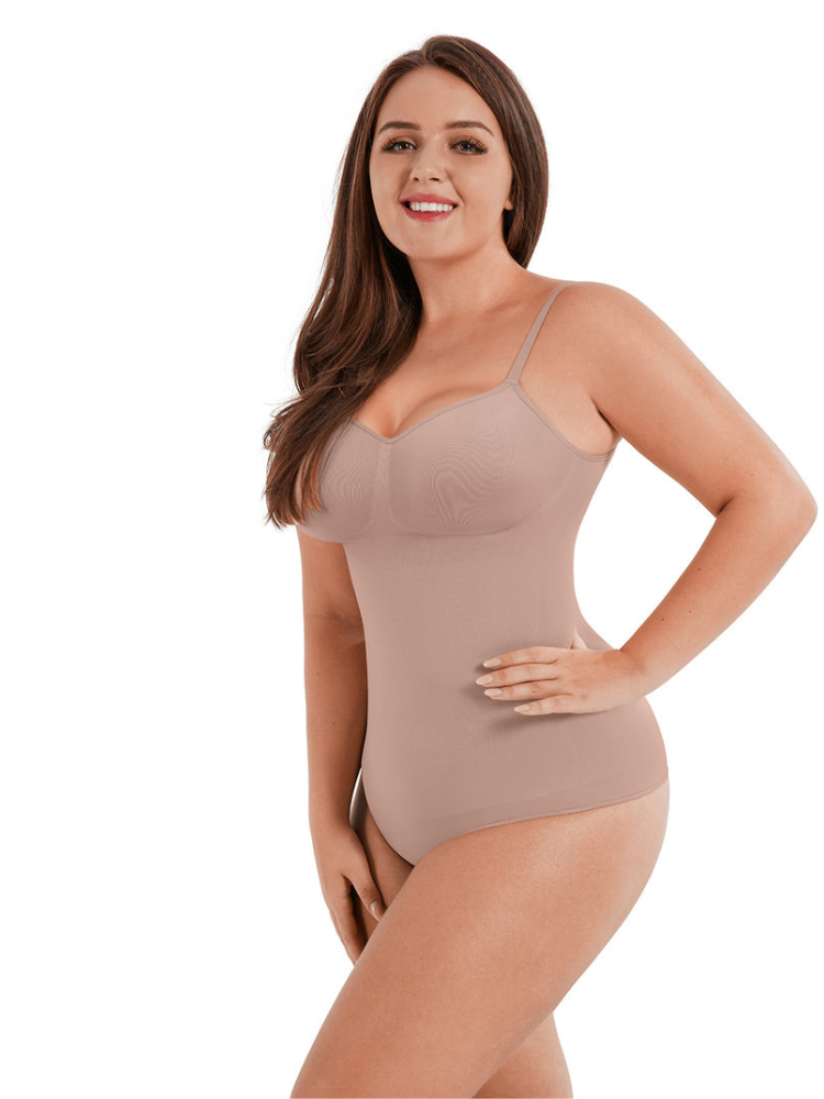 Body moldeador con escote en V