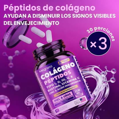 Elúviya® – Multi Collagen 5 en 1 | Recupera Piel, Cabello, Uñas y Movilidad