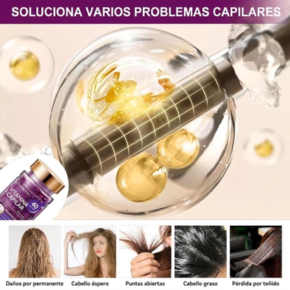 Elúviya® – Hair Vitamin Repair | Menos Quiebre, Más Brillo y Más Confianza
