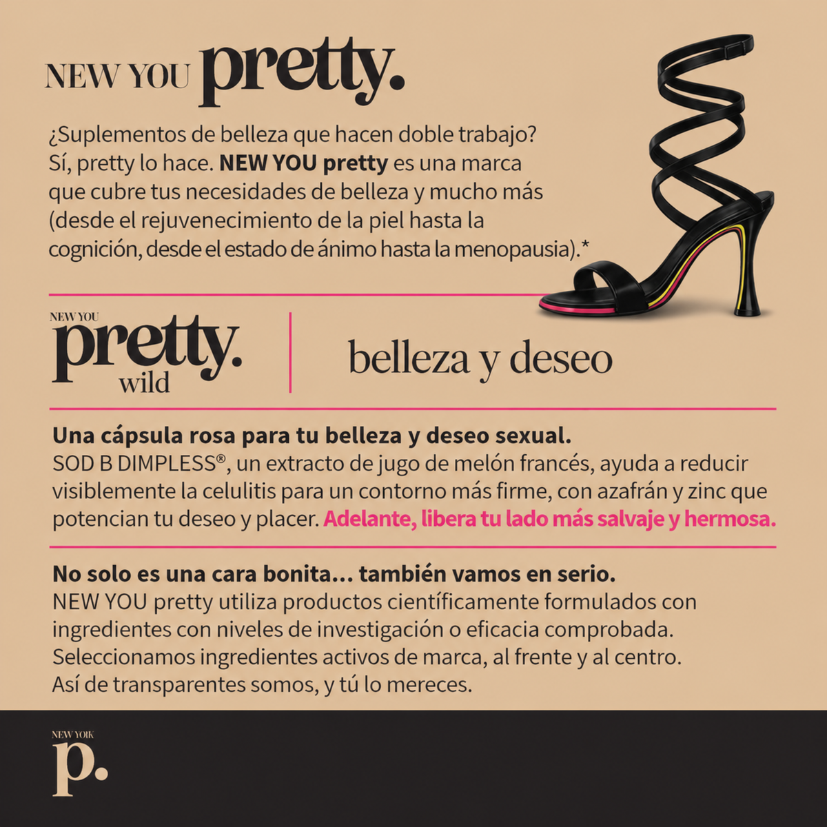 NEW YOU pretty wild – Daily Beauty Supplement with Saffron,