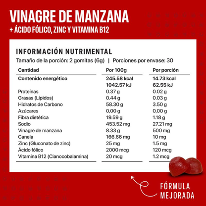 Elúviya® - Vinagre de Manzana en Gomitas | Digestión, Energía y Bienestar Diario