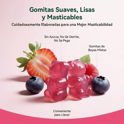 Elúviya® – Magnesio Glicinato en Gomitas – Insomnio y Estrés | Sueño Profundo